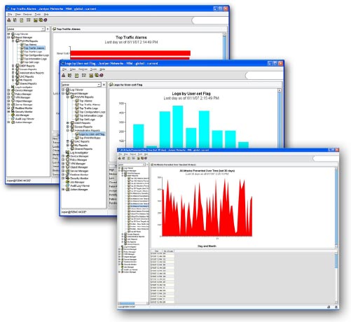 Networks Network and Security Manager Three Screenshots